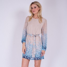 DRY LAKE SUNNY DAY SHORT DRESS OCEAN FLOWER