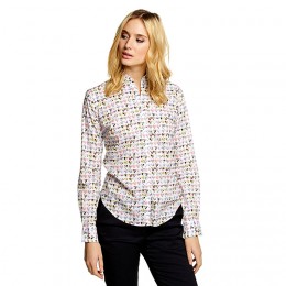 MORRIS LILY LIBERTY COEUR SHIRT OFF WHITE