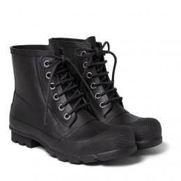 HUNTER ORIGINAL LACE UP BLACK