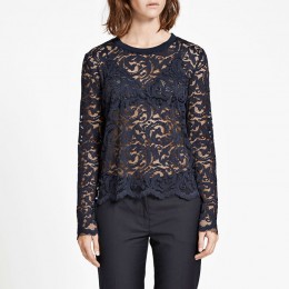 SAMSÃ˜E SAMSÃ˜E LIVA BLOUSE 6708 TOTAL ECLIPS