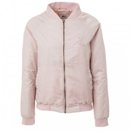 LEXINGTON VERITY BASEBALL JACKET PEACH WHIP PINK