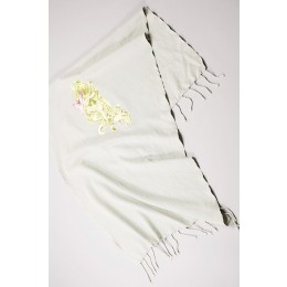 NON SENSE TOWEL SHAWL HAMAM WASHED WHITE