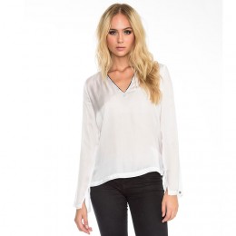 NON SENSE TOP L/S WHITE 
