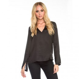 NON SENSE TOP L/S WASHED BLACK 