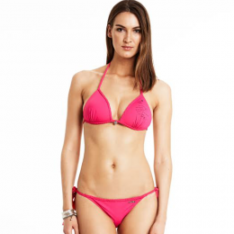 ODD MOLLY NUDIEFUL BIKINI BOTTOM BRIGHT ROSE