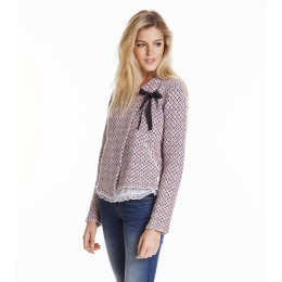ODD MOLLY KNITTED WINGS CARDIGAN MILKY PINK