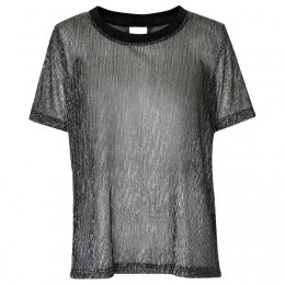 KAFFE PAULA BLOUSE BLACK DEEP