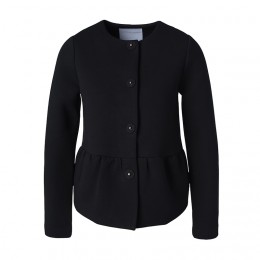 CATHRINE HAMMEL PEPLUM JACKET BLACK