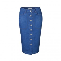 SECOND FEMALE RAVI LONG SKIRT SOFT BLUE