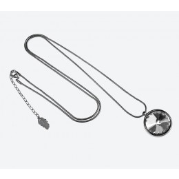 IOAKU THE ZEN AMULET NECKLACE 100 RHODIUM WHITE