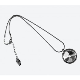 IOAKU THE ZEN AMULET NECKLACE 45 RHODIUM WHITE