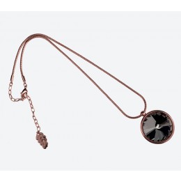 IOAKU THE ZEN AMULET NECKLACE 45 ROSEGOLD SMOKE