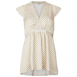 LOLLYS LAUNDRY SALMA TOP CREME - 2-5 DAGARS LEVERA