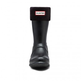 HUNTER SHORT BOOTS SOCKS BLACK
