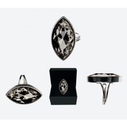 IOAKU THE STAR RING SILVER SMOKE