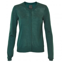 SIX AMES ULLA MERINO WOOL BLOUSE PONDEROSA PINE