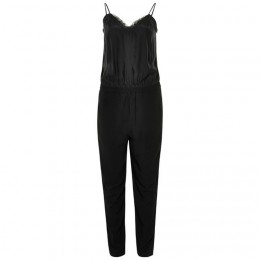 SIX AMES VESTA JUMPSUIT BLACK