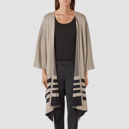 SELECTED FEMME CALA KNIT CAPE STRING