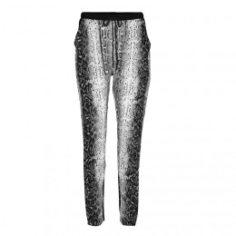 SECOND FEMALE SNAKE PANTS BLACK