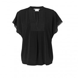 BY MALENE BIRGER VERZALIO TOP BLACK