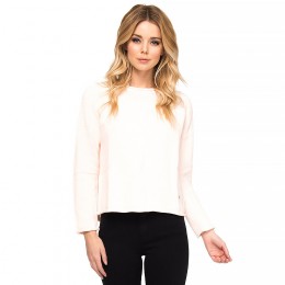 MONROW MOLLY JUMPER LONG ZIP ROSA