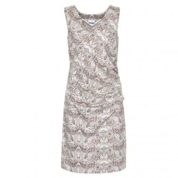 KAFFE ZITA INDIA DRESS CHALK